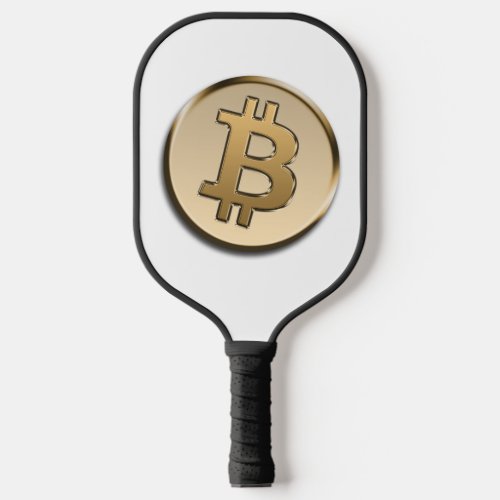 Golden Bitcoin Pickleball Paddle
