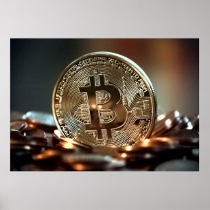 GOLDEN BITCOIN POSTER