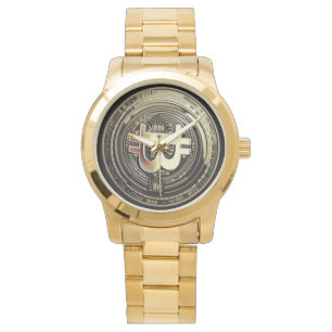 Golden Bitcoin Watch