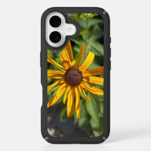 Golden Black-Eyed Susan Floral iPhone 16 Case Bo