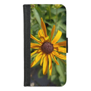 Golden Black-Eyed Susan Floral iPhone 8/7 Wallet C
