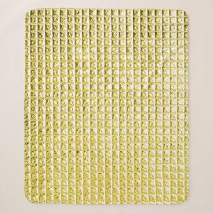 Golden black glass: luxurious surface. sherpa blanket