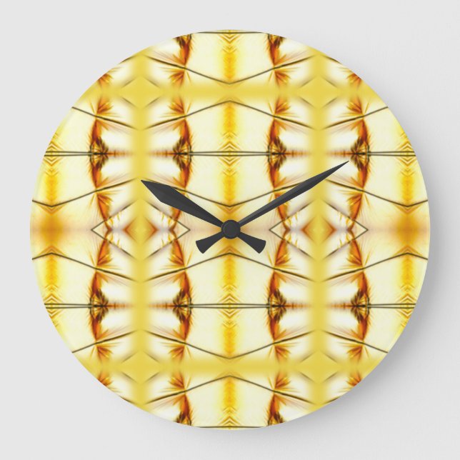 Golden Bling Large Clock (Front)
