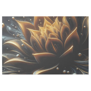 Golden Bloom in the Depths of Twilight Gallery Wrap
