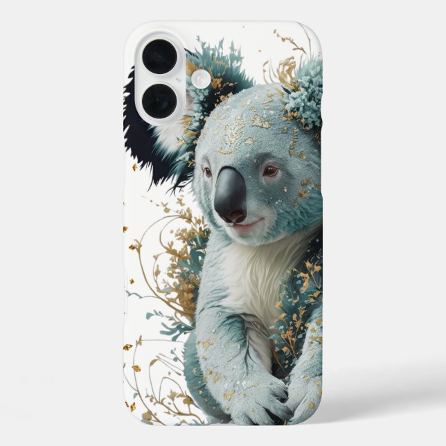 Golden Bloom Koala Case-Mate iPhone Case (Back)