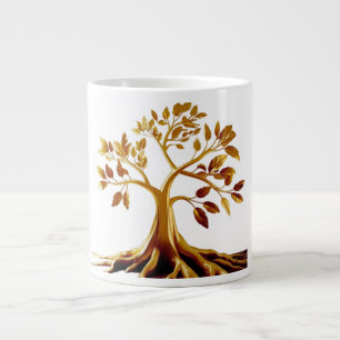 Golden Bloom Specialty Mug