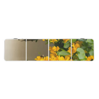 Golden Blossom Beauty Beer Pong Table