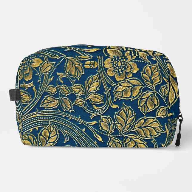 Golden Blossom Elegance  Dopp Kit (Front)
