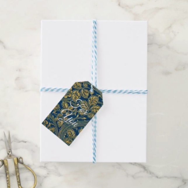Golden Blossom Elegance Gift Tags (Creator Uploaded)