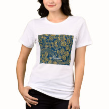 Golden Blue Elegance