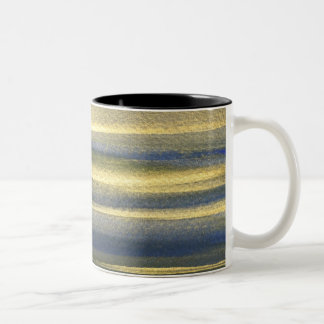 Golden Blue Lines Black 325 ml  Two-Tone Mug