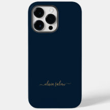 Golden blue personalized