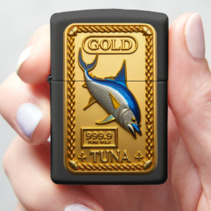 Golden Bluefin Tuna Bullion Zippo Lighter