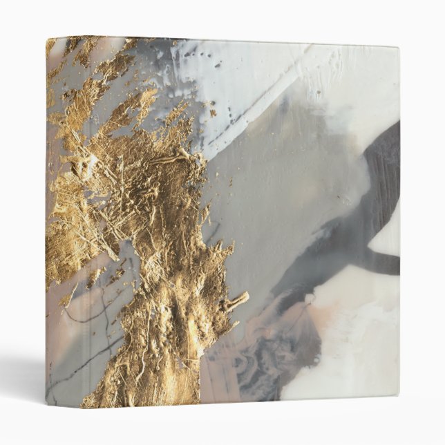 Golden Blush 3 Ring Binder (Front/Spine)