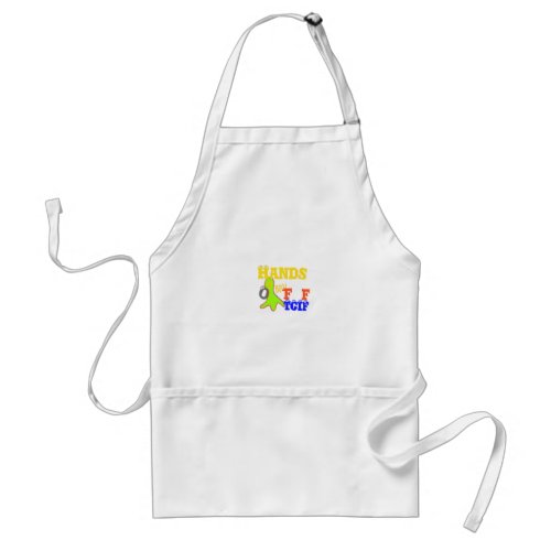 Golden Boo Girly TGIF Thanks God Its Friday Hakun Adult Apron