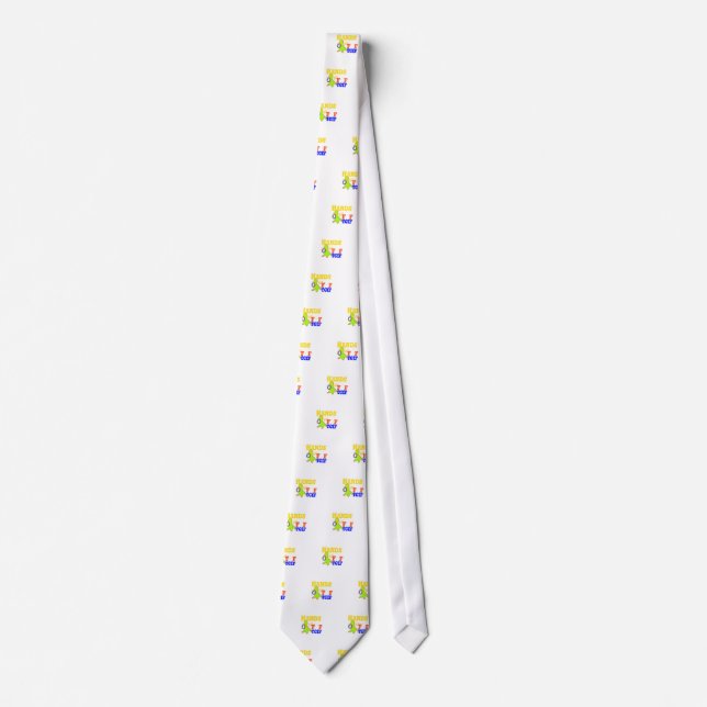 Golden Boo! Girly TGIF Thanks God Its Friday Hakun Tie (Front)