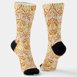 Golden Bough William Morris Vintage Art Nouveau Socks
