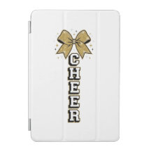 Golden Bow Vertical Cheer Design