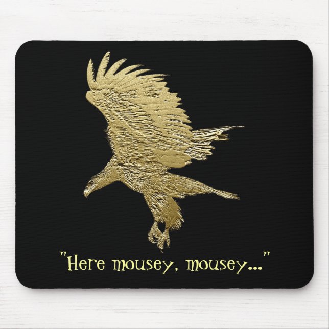 "Golden Boy" Eagle gifts Mouse Pad (Front)