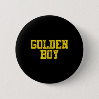 Golden Boy Good Luck Charm Bysketbyll Fortune Button