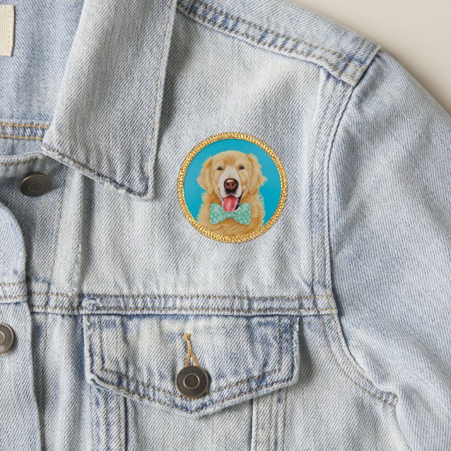 Golden Boy Patch (On Jacket)
