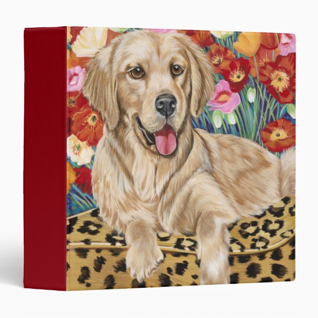 Golden Boy Retriever Binder (Front/Spine)