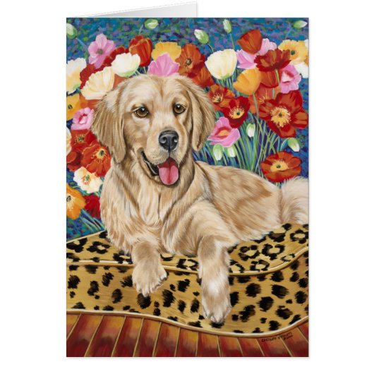 Golden Boy Retriever Cards (Front)