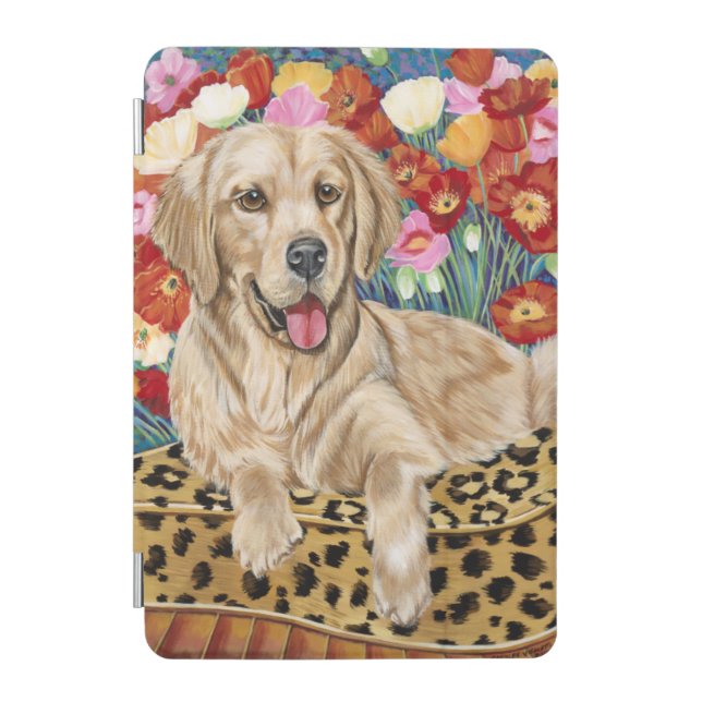 Golden Boy Retriever iPad Mini Cover (Front)