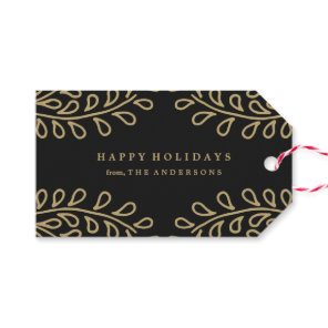 Golden Branches Collection Gift Tags