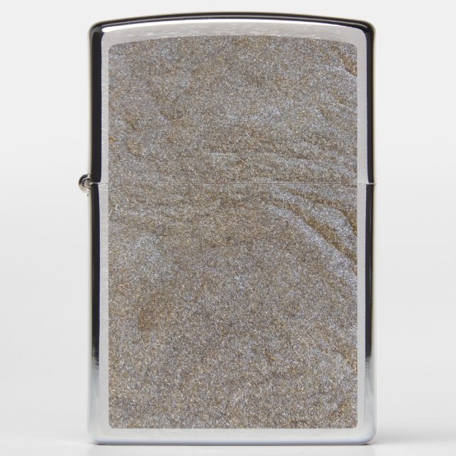 golden brass chips zippo lighter (Front)
