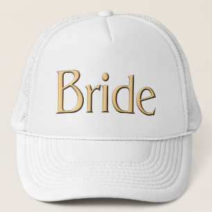Golden Bride hat