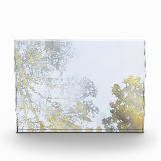 Golden Broadleaf Glow Photo Block (Front)