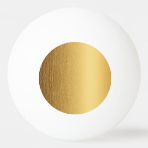 Golden Brown Ping Pong Ball