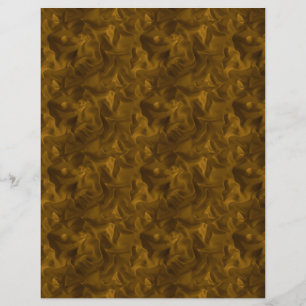 Golden Brown Satin Texture Scrapbook Paper