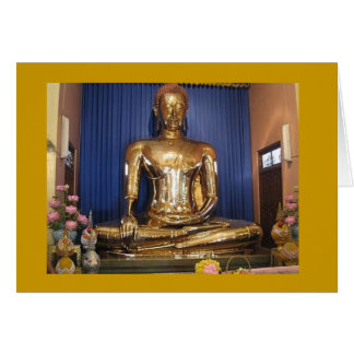 Golden Budda - Thailand Cards