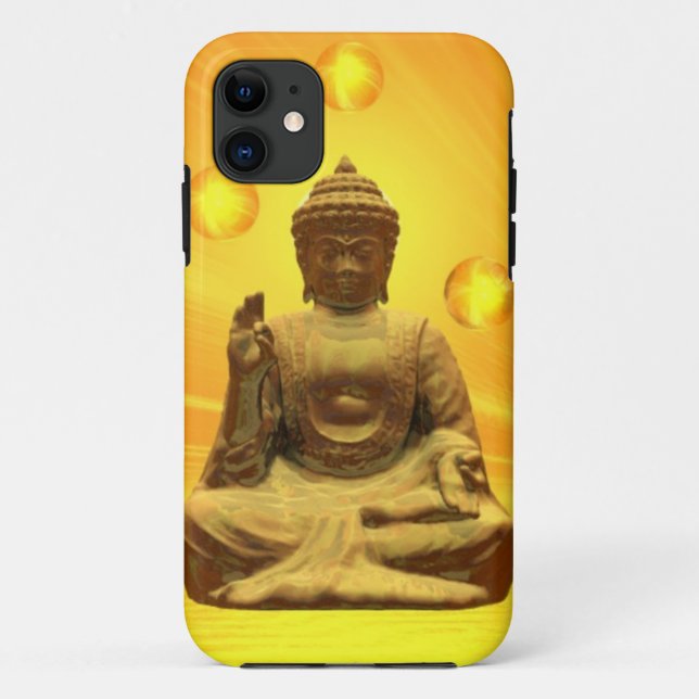 Golden Buddha Case-Mate iPhone Case (Back)