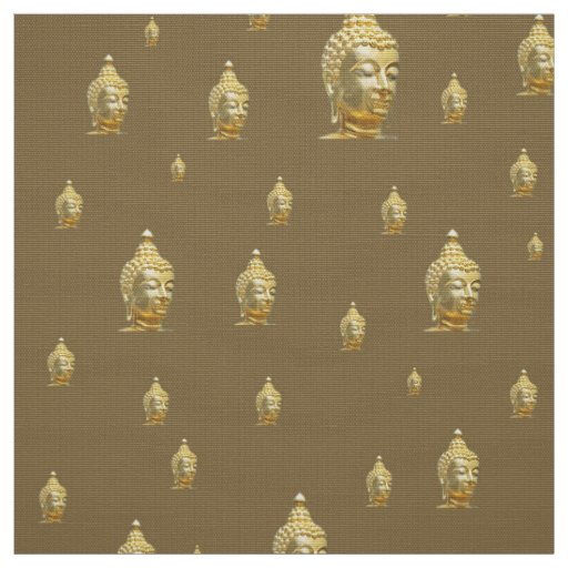 Golden Buddha Fabric