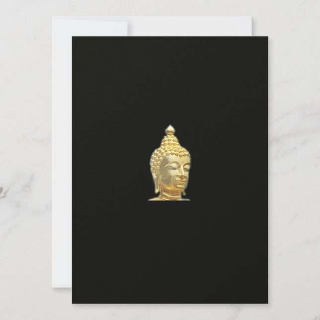 golden buddha in black (Front)