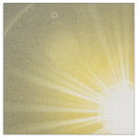 golden buddha in green fabric