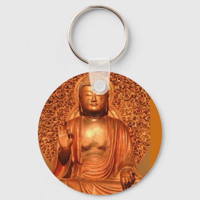 Golden Buddha Keychain (Front)