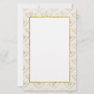 Golden Bumble Bee with a Crown Pattern