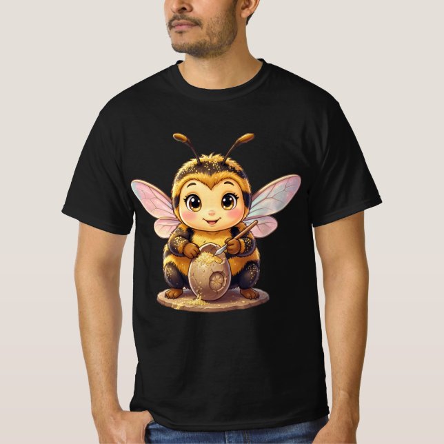 Golden Bumblebee in Bloom Dance.10 T-Shirt (Front)