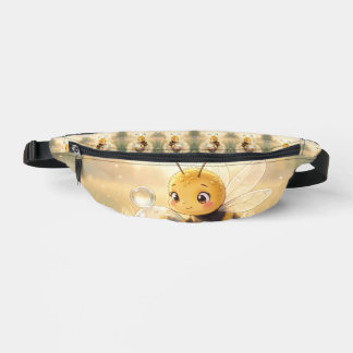 Golden Bumblebee in Flower Dance.9 Fanny Pack