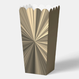 Golden Burst Favor Boxes