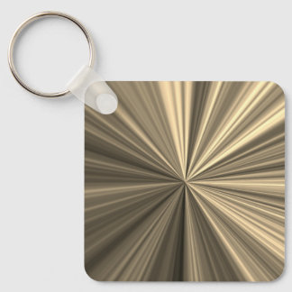 Golden Burst Keychain