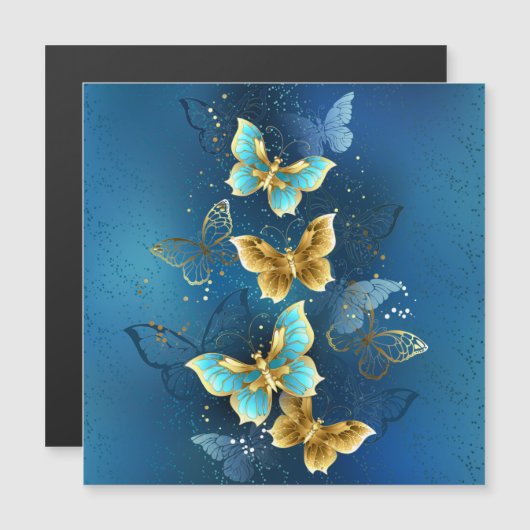 Golden butterflies (Front/Back)