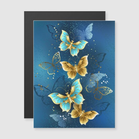 Golden butterflies (Front/Back)