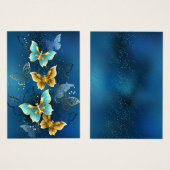 Golden butterflies (Front & Back)