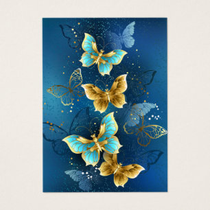 Golden butterflies