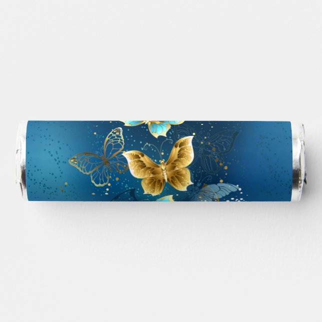 Golden butterflies breath savers® mints (Front)